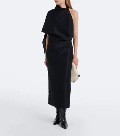 RÓHE Róhe Draped open-back midi dress | Thumbnail 2 RÓHE Róhe Draped open-back midi dress | Thumbnail 2