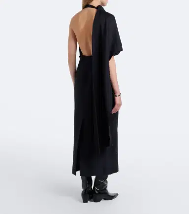 RÓHE Róhe Draped open-back midi dress | Thumbnail 5 RÓHE Róhe Draped open-back midi dress | Thumbnail 5