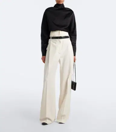 RÓHE Róhe High-rise wide-leg virgin wool pants | Thumbnail 2 RÓHE Róhe High-rise wide-leg virgin wool pants | Thumbnail 2