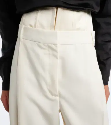 RÓHE Róhe High-rise wide-leg virgin wool pants | Thumbnail 5 RÓHE Róhe High-rise wide-leg virgin wool pants | Thumbnail 5