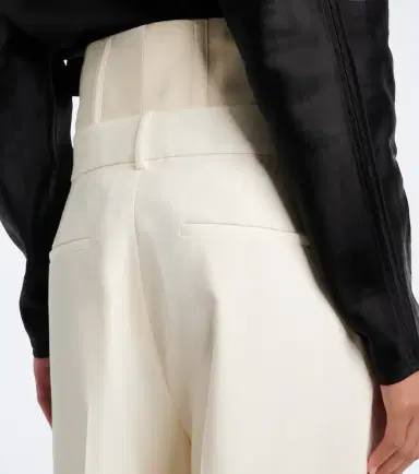 RÓHE Róhe High-rise wide-leg virgin wool pants | Thumbnail 6 RÓHE Róhe High-rise wide-leg virgin wool pants | Thumbnail 6