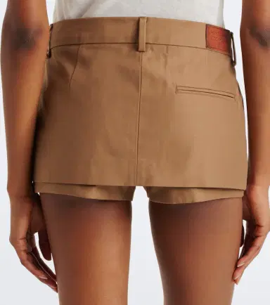 Acne Studios Cotton skort | Thumbnail 4 Acne Studios Cotton skort | Thumbnail 4