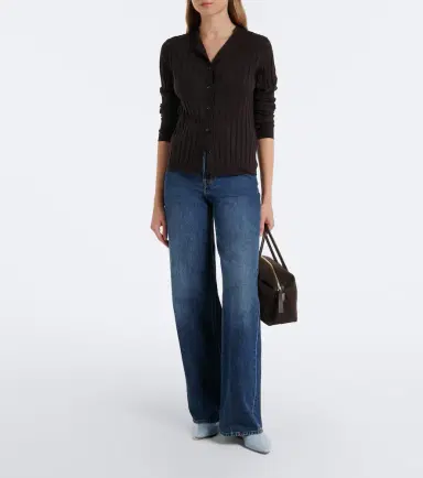 Jardin des Orangers Ribbed-knit virgin wool cardigan | Thumbnail 5 Jardin des Orangers Ribbed-knit virgin wool cardigan | Thumbnail 5