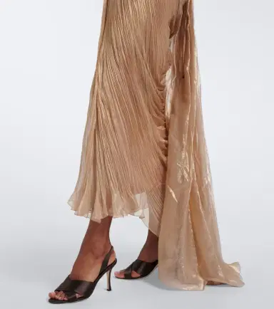 Maria Lucia Hohan Corinna silk muslin bustier gown | Thumbnail 5 Maria Lucia Hohan Corinna silk muslin bustier gown | Thumbnail 5