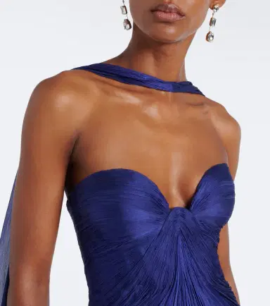 Maria Lucia Hohan Salima silk bustier gown | Thumbnail 7 Maria Lucia Hohan Salima silk bustier gown | Thumbnail 7