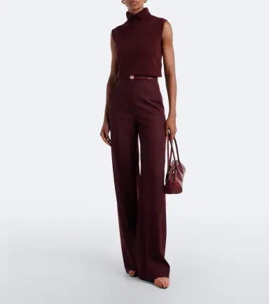 Max Mara Wool-blend wide-leg pants | Thumbnail 2 Max Mara Wool-blend wide-leg pants | Thumbnail 2
