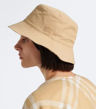 Burberry EKD cotton bucket hat | Thumbnail 4 Burberry EKD cotton bucket hat | Thumbnail 4