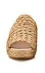 Andrea Gomez Exclusive Gloria Raffia Wedge Sandals | Thumbnail 4 Andrea Gomez Exclusive Gloria Raffia Wedge Sandals | Thumbnail 4