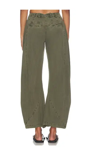 Free People Spotlight Washed Trouser | Thumbnail 4 Free People Spotlight Washed Trouser | Thumbnail 4