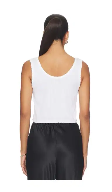 LESET Pointelle Button Down Tank | Thumbnail 3 LESET Pointelle Button Down Tank | Thumbnail 3