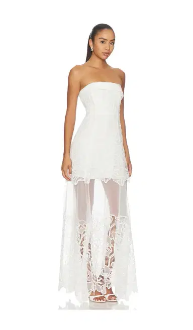 Simkhai Rennis Bustier Gown | Thumbnail 3 Simkhai Rennis Bustier Gown | Thumbnail 3