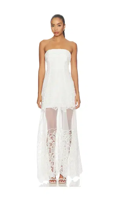Simkhai Rennis Bustier Gown | Thumbnail 1 Simkhai Rennis Bustier Gown | Thumbnail 1