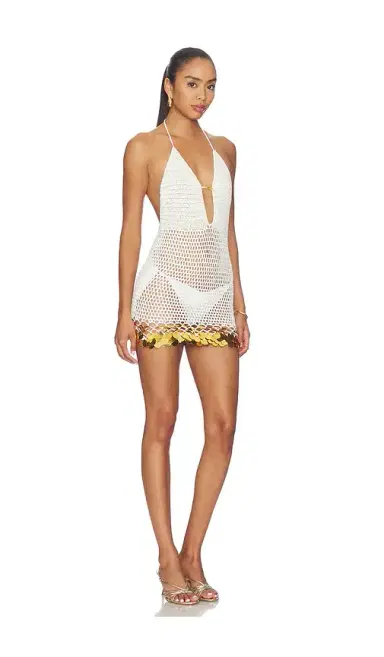 superdown Elaranna Crochet Mini Dress | Thumbnail 2 superdown Elaranna Crochet Mini Dress | Thumbnail 2