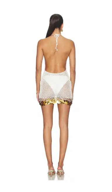 superdown Elaranna Crochet Mini Dress | Thumbnail 3 superdown Elaranna Crochet Mini Dress | Thumbnail 3