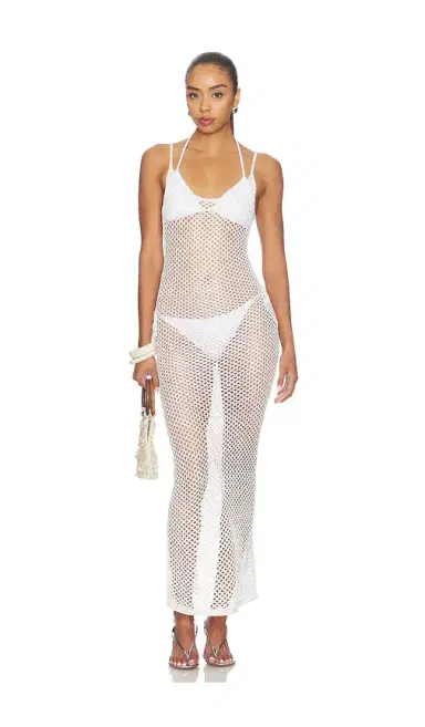 superdown Dillon Crochet Maxi Dress | Thumbnail 1 superdown Dillon Crochet Maxi Dress | Thumbnail 1