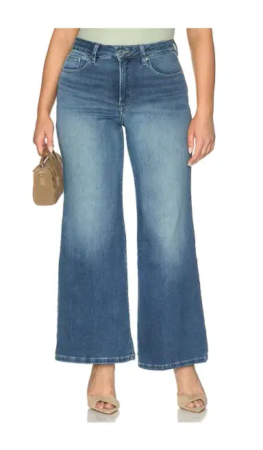GOOD AMERICAN Soft Tech High Palazzo Ankle Jeans | Thumbnail 2 GOOD AMERICAN Soft Tech High Palazzo Ankle Jeans | Thumbnail 2