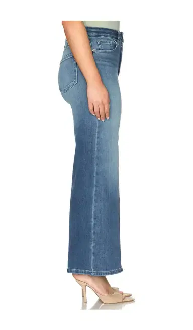 GOOD AMERICAN Soft Tech High Palazzo Ankle Jeans | Thumbnail 6 GOOD AMERICAN Soft Tech High Palazzo Ankle Jeans | Thumbnail 6