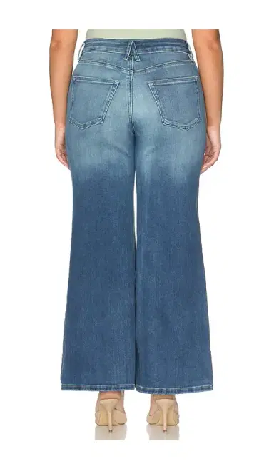 GOOD AMERICAN Soft Tech High Palazzo Ankle Jeans | Thumbnail 8 GOOD AMERICAN Soft Tech High Palazzo Ankle Jeans | Thumbnail 8
