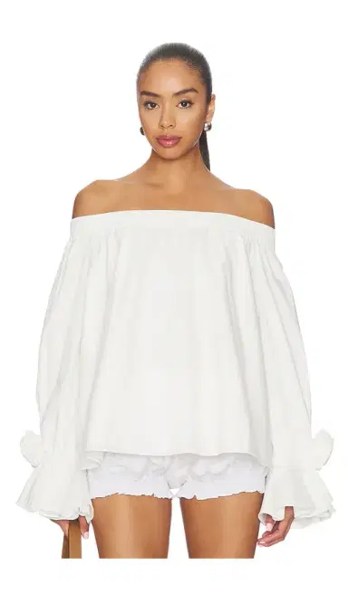 Essentiel Antwerp Joffie Off Shoulder Top | Thumbnail 1 Essentiel Antwerp Joffie Off Shoulder Top | Thumbnail 1