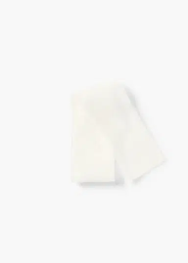 Khaite Allie Scarf In Chalk | Thumbnail 2 Khaite Allie Scarf In Chalk | Thumbnail 2