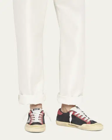 Golden Goose Superstar Mixed Leather Low-Top Sneakers | Thumbnail 2 Golden Goose Superstar Mixed Leather Low-Top Sneakers | Thumbnail 2