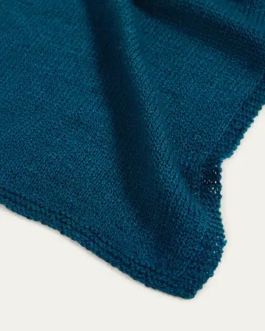 Anderson & Sheppard Men's Muskox Knitted Scarf | Thumbnail 4 Anderson & Sheppard Men's Muskox Knitted Scarf | Thumbnail 4