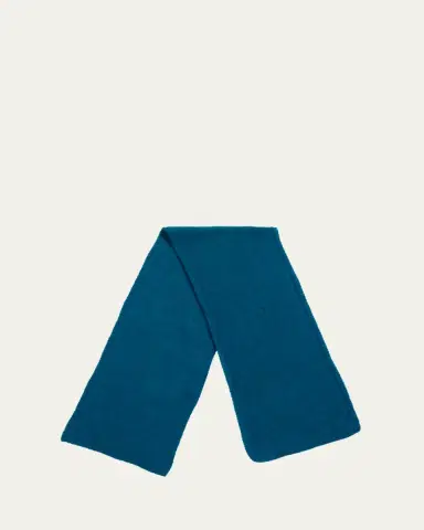 Anderson & Sheppard Men's Muskox Knitted Scarf | Thumbnail 5 Anderson & Sheppard Men's Muskox Knitted Scarf | Thumbnail 5