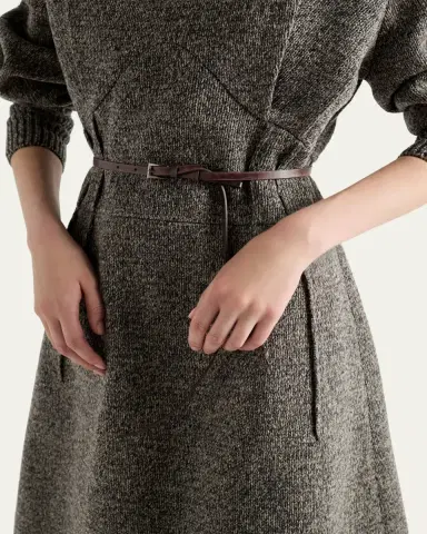 Prada Seamed High-Neck Wool Sweater Dress | Thumbnail 5 Prada Seamed High-Neck Wool Sweater Dress | Thumbnail 5