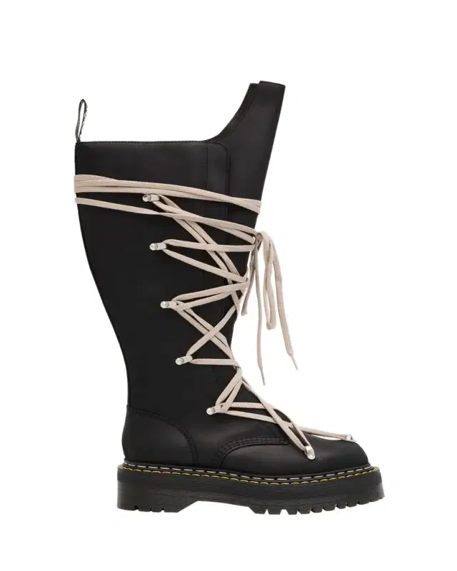 x Dr. Martens 1B60 Quad Sole Pentalace Leather Knee-High Boots x Dr. Martens 1B60 Quad Sole Pentalace Leather Knee-High Boots