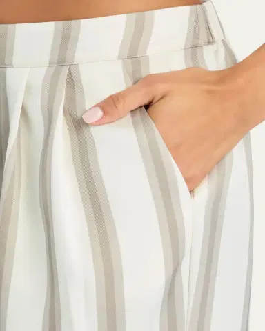 SEROYA Marlowe Striped Satin Pants | Thumbnail 5 SEROYA Marlowe Striped Satin Pants | Thumbnail 5