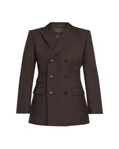 Nili Lotan Noah Virgin Wool Double-Breasted Jacket | Thumbnail 1 Nili Lotan Noah Virgin Wool Double-Breasted Jacket | Thumbnail 1