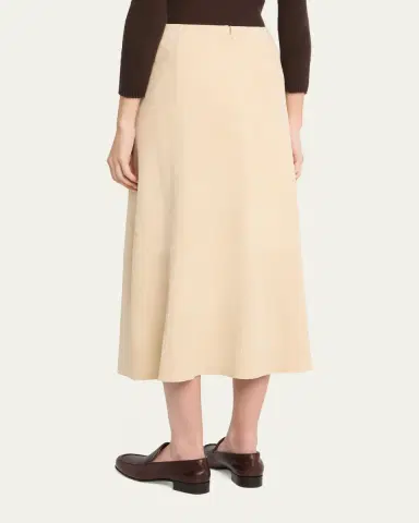 Vince Paneled Suede Maxi Skirt | Thumbnail 3 Vince Paneled Suede Maxi Skirt | Thumbnail 3