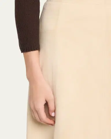 Vince Paneled Suede Maxi Skirt | Thumbnail 5 Vince Paneled Suede Maxi Skirt | Thumbnail 5