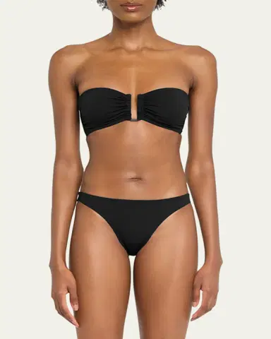 Eres Fripon Solid Low-Rise Hipster Bikini Bottoms | Thumbnail 4 Eres Fripon Solid Low-Rise Hipster Bikini Bottoms | Thumbnail 4