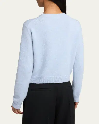 Jil Sander Wool-Cashmere Crewneck Sweater | Thumbnail 3 Jil Sander Wool-Cashmere Crewneck Sweater | Thumbnail 3