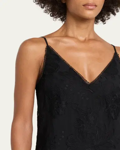 Kobi Halperin Robbie Embroidered Lace-Trim Maxi Dress | Thumbnail 5 Kobi Halperin Robbie Embroidered Lace-Trim Maxi Dress | Thumbnail 5