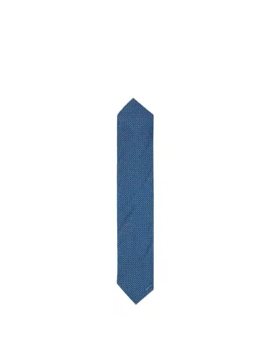 Ralph Lauren Purple Label Men's Cotton Geometric Neckerchief | Thumbnail 1 Ralph Lauren Purple Label Men's Cotton Geometric Neckerchief | Thumbnail 1