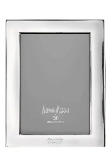 Cunill America Tiffany Plain Personalized Frame | Thumbnail 3 Cunill America Tiffany Plain Personalized Frame | Thumbnail 3