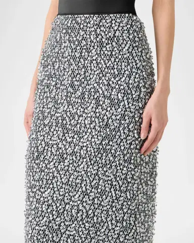 Akris Sequined Midi Tube Skirt | Thumbnail 4 Akris Sequined Midi Tube Skirt | Thumbnail 4