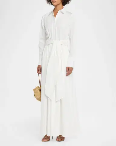 Ungaro Harriet Belted Maxi Shirtdress | Thumbnail 4 Ungaro Harriet Belted Maxi Shirtdress | Thumbnail 4