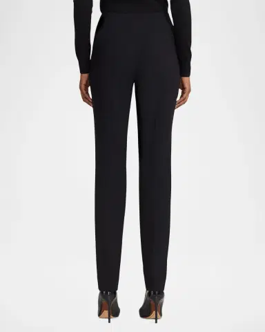 Ralph Lauren Collection Lux Wool Crepe Slim-Leg Pants | Thumbnail 2 Ralph Lauren Collection Lux Wool Crepe Slim-Leg Pants | Thumbnail 2