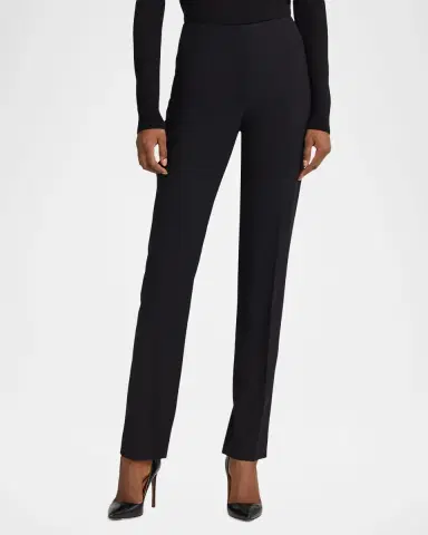 Ralph Lauren Collection Lux Wool Crepe Slim-Leg Pants | Thumbnail 3 Ralph Lauren Collection Lux Wool Crepe Slim-Leg Pants | Thumbnail 3