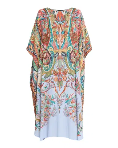 Etro Paisley Maxi Tunic Coverup | Thumbnail 1 Etro Paisley Maxi Tunic Coverup | Thumbnail 1