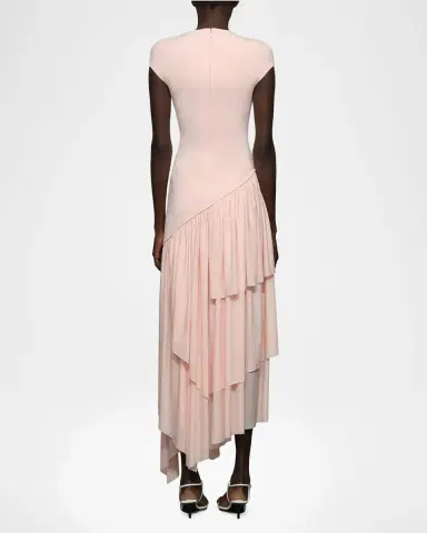 Et Ochs Elowen Draped Knit Combo Maxi Dress | Thumbnail 3 Et Ochs Elowen Draped Knit Combo Maxi Dress | Thumbnail 3