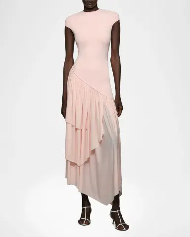 Et Ochs Elowen Draped Knit Combo Maxi Dress | Thumbnail 6 Et Ochs Elowen Draped Knit Combo Maxi Dress | Thumbnail 6