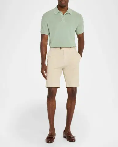 Polo Ralph Lauren Men's Pointelle Jersey Cotton Polo Shirt | Thumbnail 2 Polo Ralph Lauren Men's Pointelle Jersey Cotton Polo Shirt | Thumbnail 2