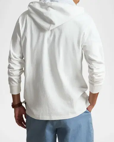 Polo Ralph Lauren Men's Polo Bear Rugby Hoodie | Thumbnail 3 Polo Ralph Lauren Men's Polo Bear Rugby Hoodie | Thumbnail 3