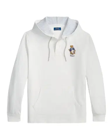Polo Ralph Lauren Men's Polo Bear Rugby Hoodie | Thumbnail 1 Polo Ralph Lauren Men's Polo Bear Rugby Hoodie | Thumbnail 1