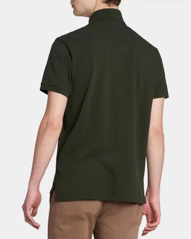 Etro Men 's Cotton Embroidered-Pegasus Polo Shirt | Thumbnail 3 Etro Men 's Cotton Embroidered-Pegasus Polo Shirt | Thumbnail 3