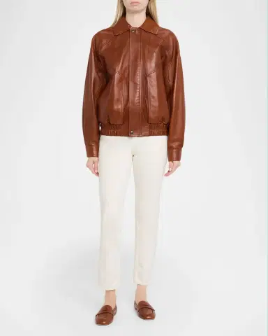 Stuart Weitzman Bryant Leather Penny Loafers | Thumbnail 3 Stuart Weitzman Bryant Leather Penny Loafers | Thumbnail 3